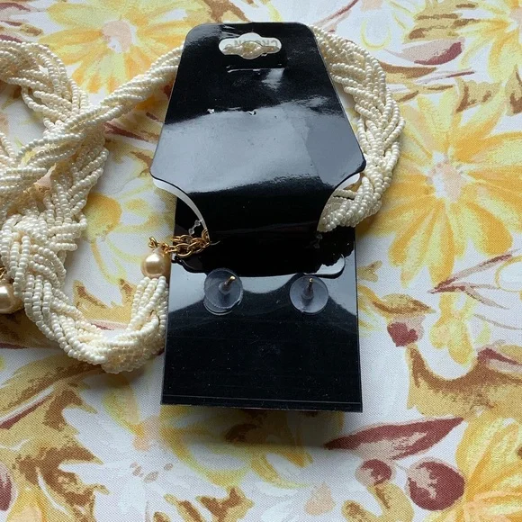 Peacock Pendant Necklace Set with Earrings - Picture 5 of 13